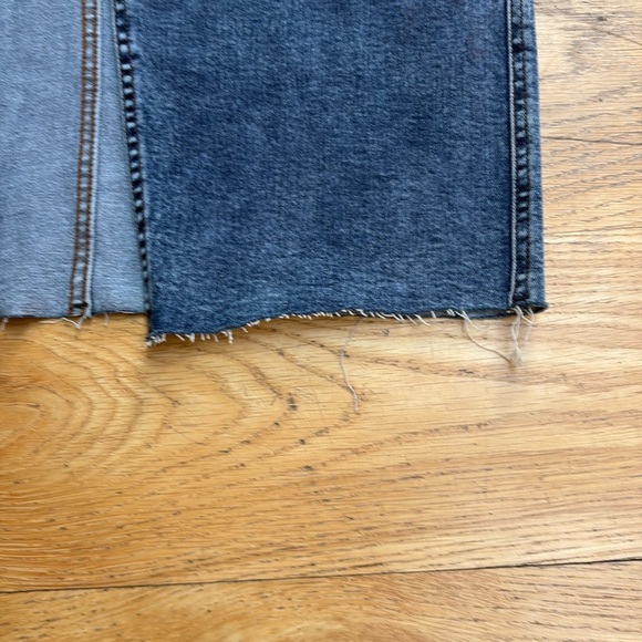 Wash Lab Jean Raw Hem Maxi Split Skirt. Size 31 - Picture 2 of 8